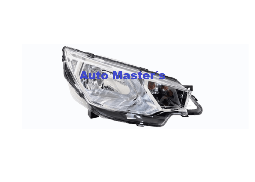 Optica faro derecha Aixam 2020 fondo espejo 800BL004